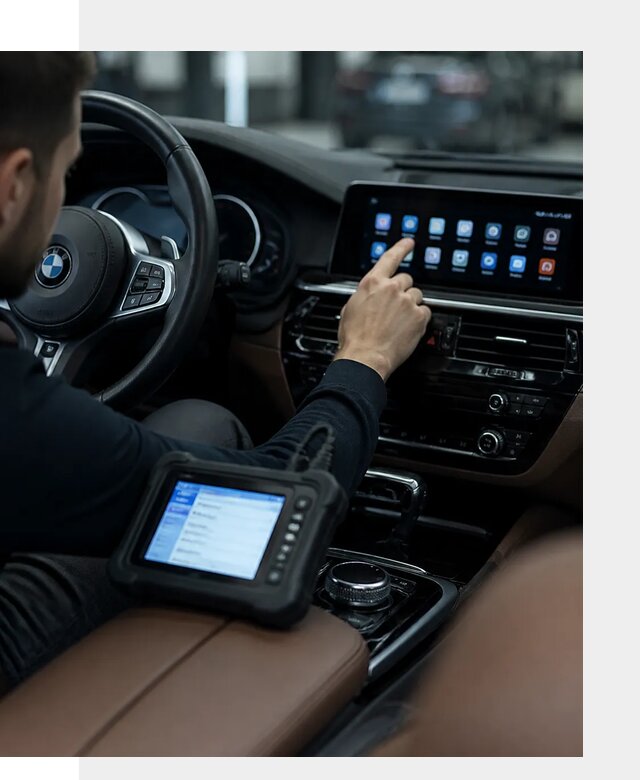 Установка приложений и мультимедиа сервисов BMW в Колпине