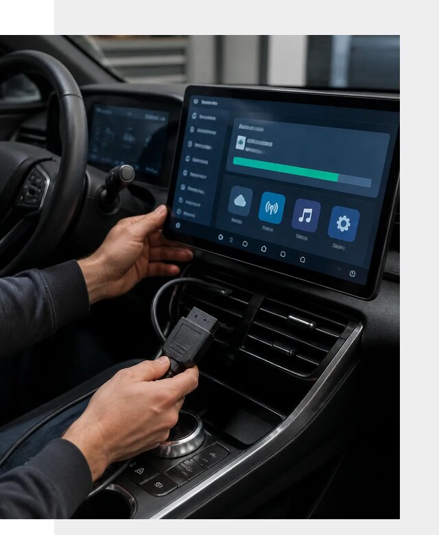 Установка приложений BYD для автомобиля под ключ в Колпине