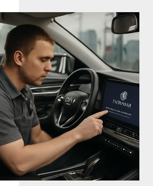 Установка приложений Changan и сервисов в авто в Колпине