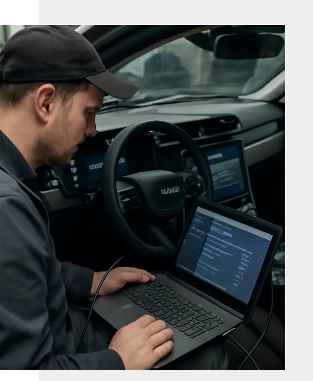 Профессиональная русификация автомобилей Lynk Co в Колпине