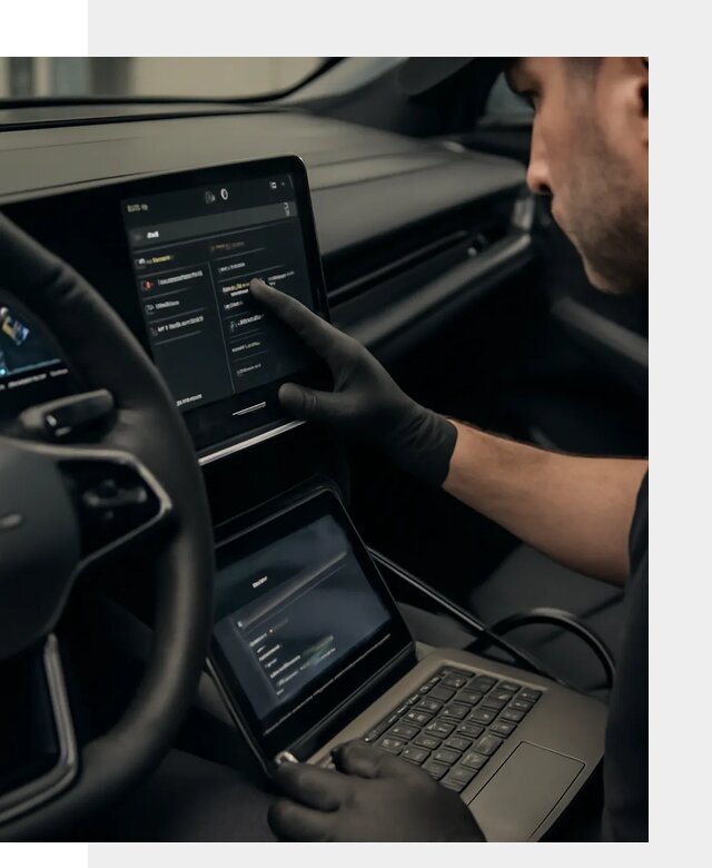Русификация приборной панели Rising автомобиля в Колпине