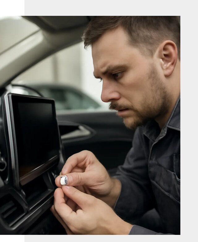 Установка SIM карты в авто для мультимедиа в Колпине