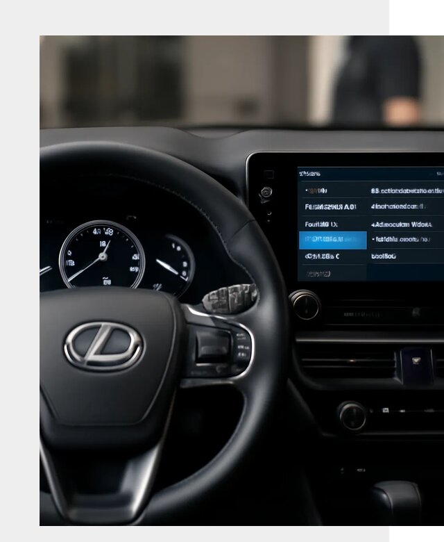Русификация приборной панели Lexus в Колпине по 5673 р. | ФастМобиль-Клп
