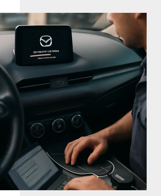 Установка приложений Mazda на мультимедийную систему в Колпине