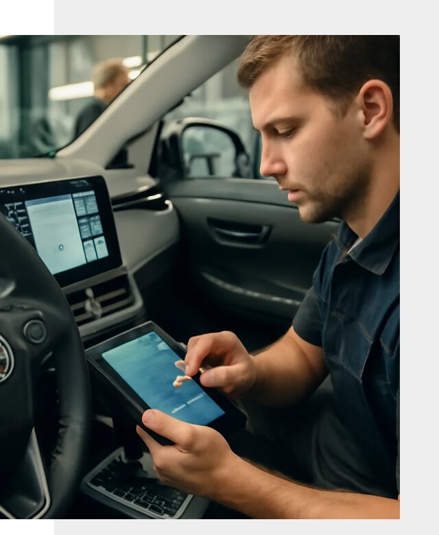 Установка приложений Toyota на мультимедиа в Колпине
